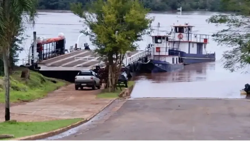 Habilitan pasos fronterizos cerrados por la crecida del río Uruguay