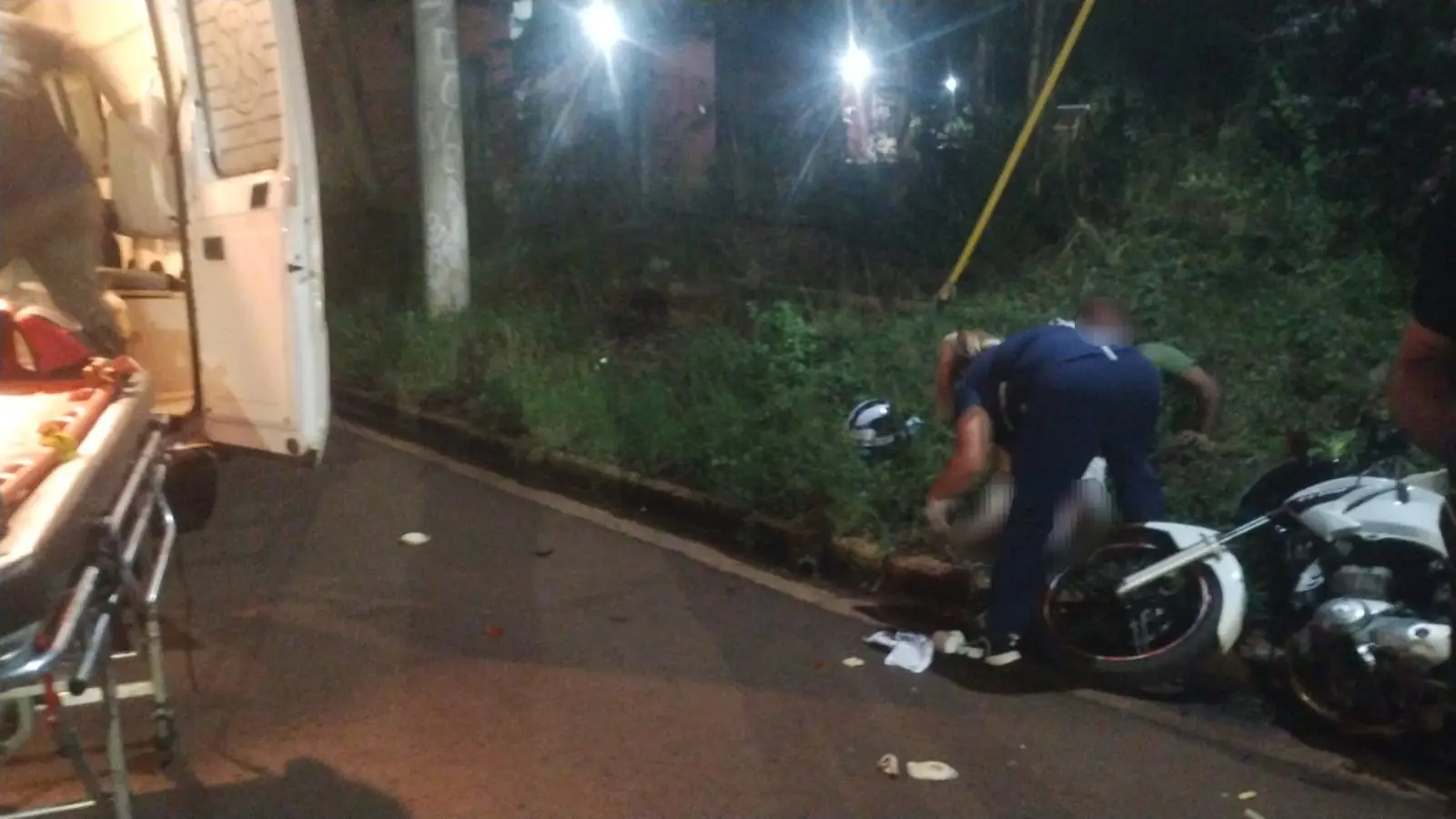 Motociclista gravemente herido en Posadas