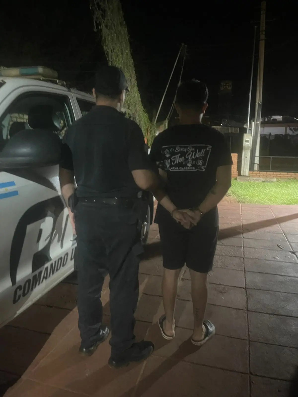 Jardín América: machetearon a un hombre en gresca