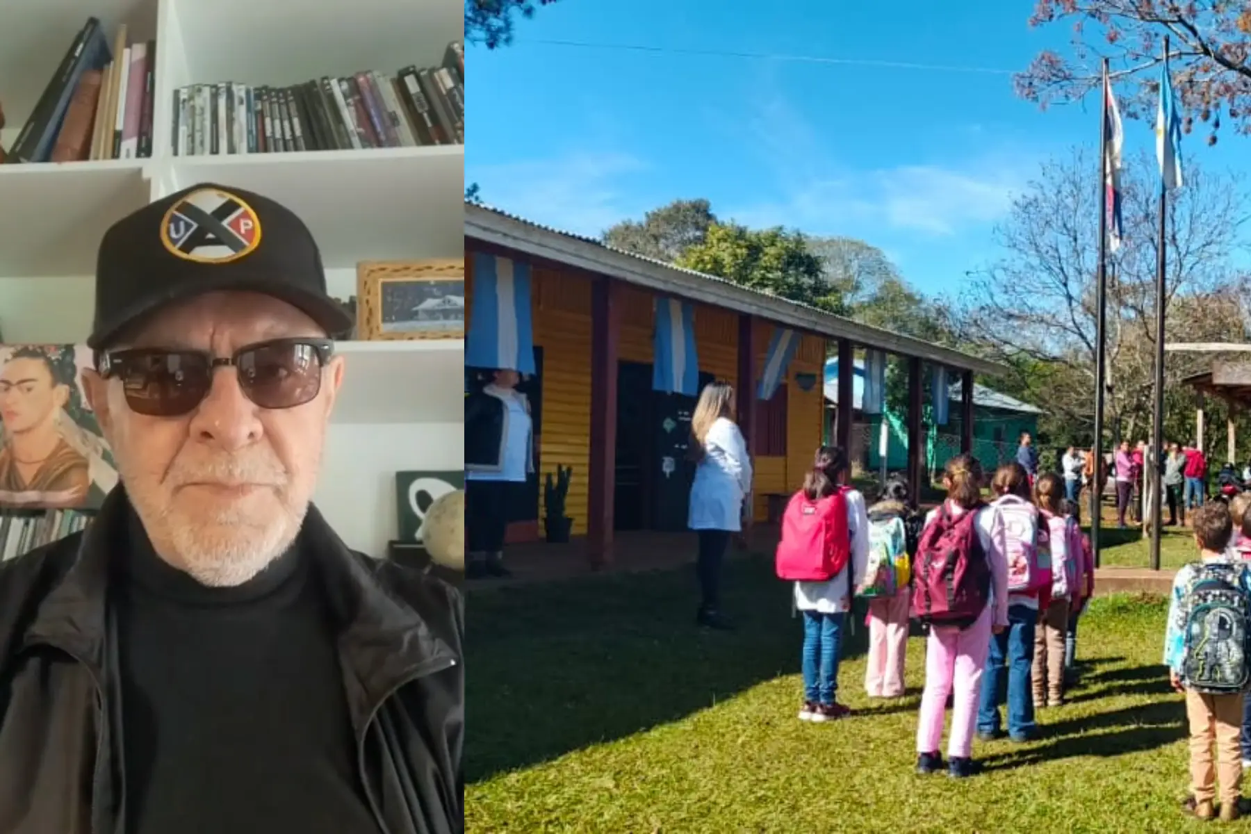 Escuela 958: Gieco pidió que cese la persecución contra la docente