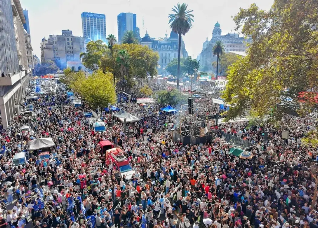 A 50 años del golpe de Estado, una multitud participó de la Marcha por la Memoria
