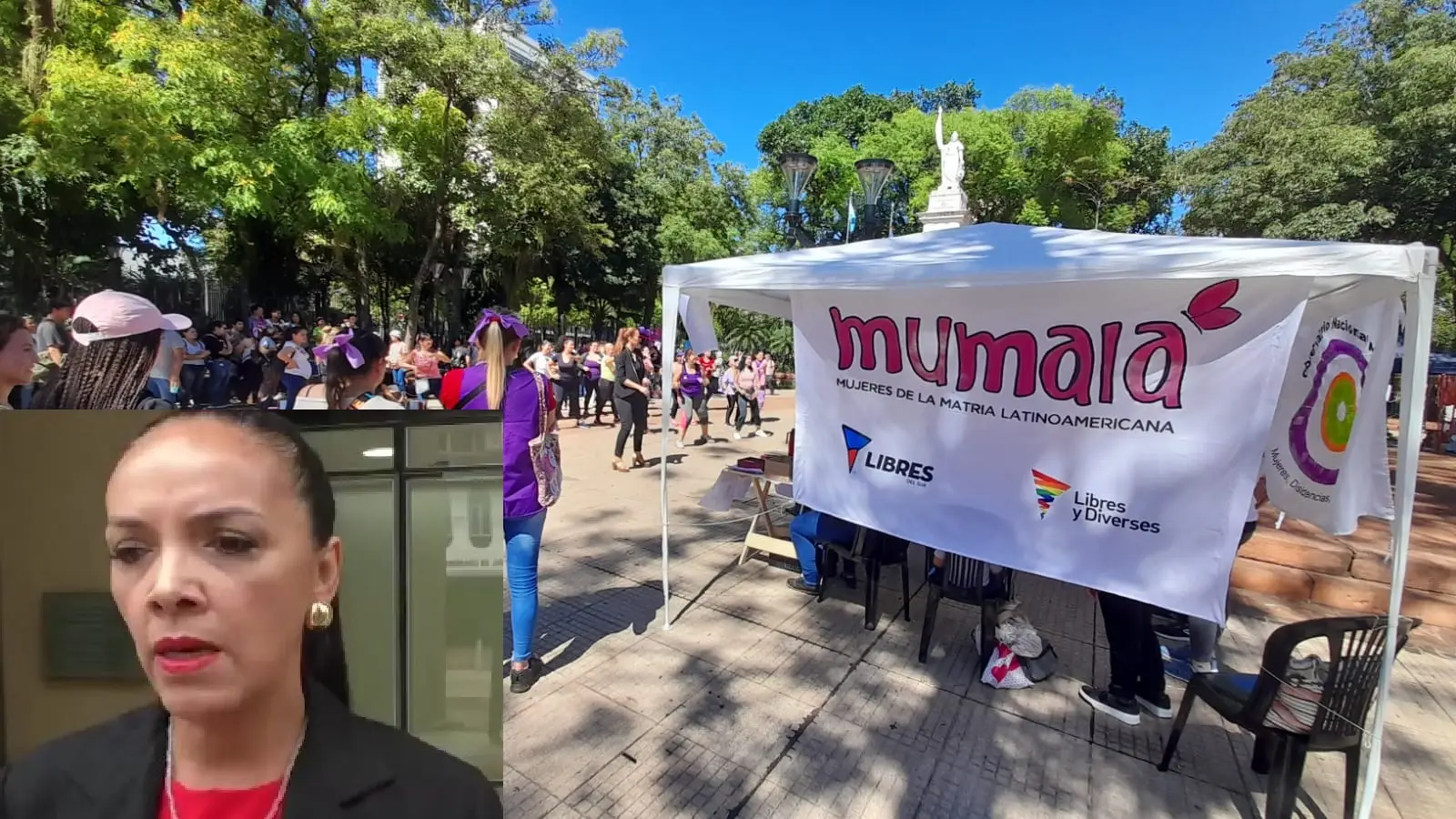 Mumalá cruzó a Daniela López por los femicidios