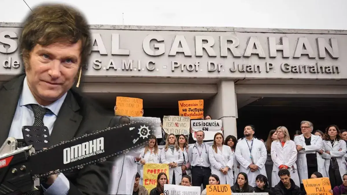 Revés para Milei: una encuesta mostró que casi el 60% de sus votantes, está de acuerdo con el reclamo del Garrahan por más presupuesto y recomposición salarial