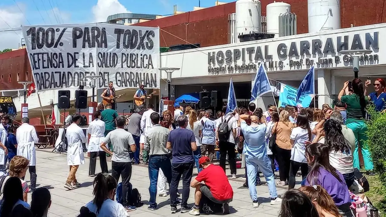 Crisis en el Garrahan: “En 27 años nunca vivimos esto”