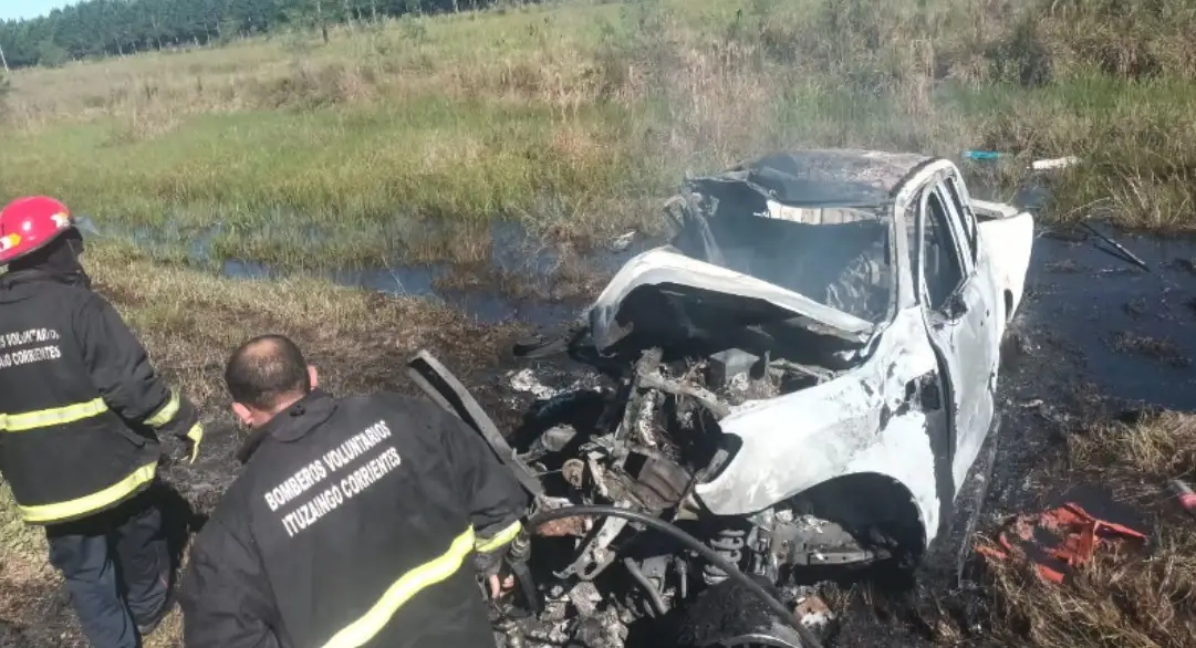 Grave siniestro vial en Ituzaingó dejó cuatro muertos, dos de ellos eran misioneros