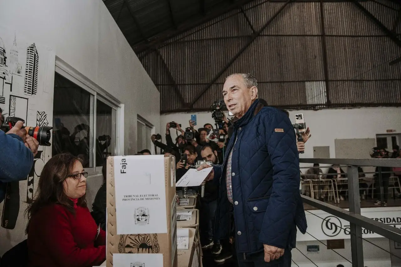 Elecciones en Misiones: Stelatto emitió su voto