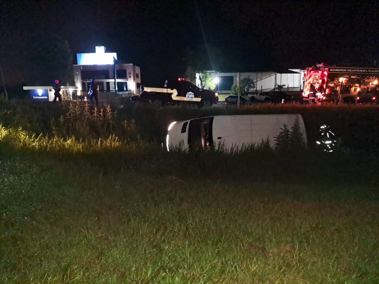 Un sexagenario resultó herido en un despiste sobre la Ruta 14