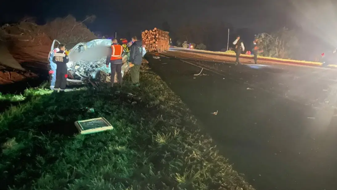 San Vicente: un conductor falleció tras un choque sobre la ruta 14