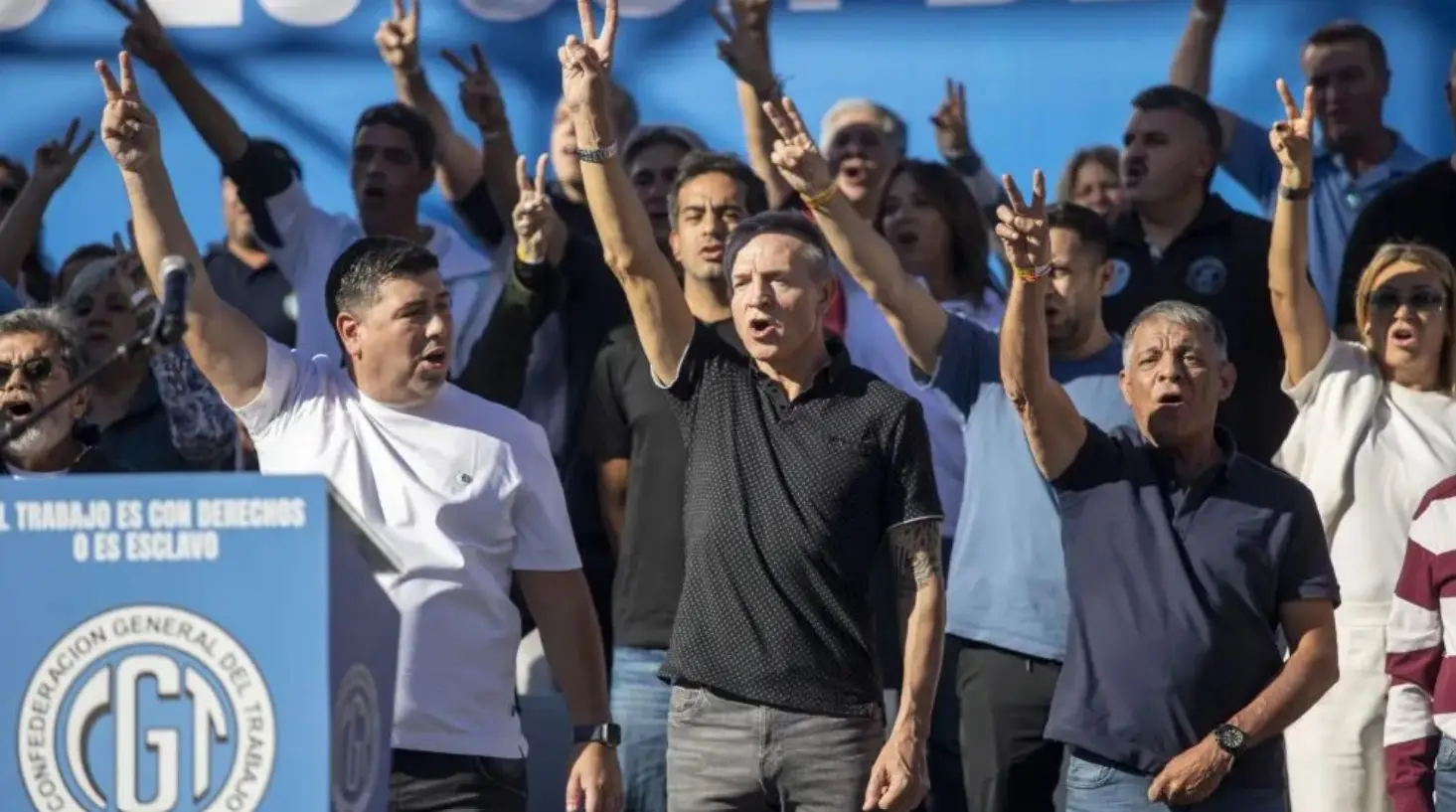 La CGT endurece las críticas a Milei y evalúa un nuevo paro