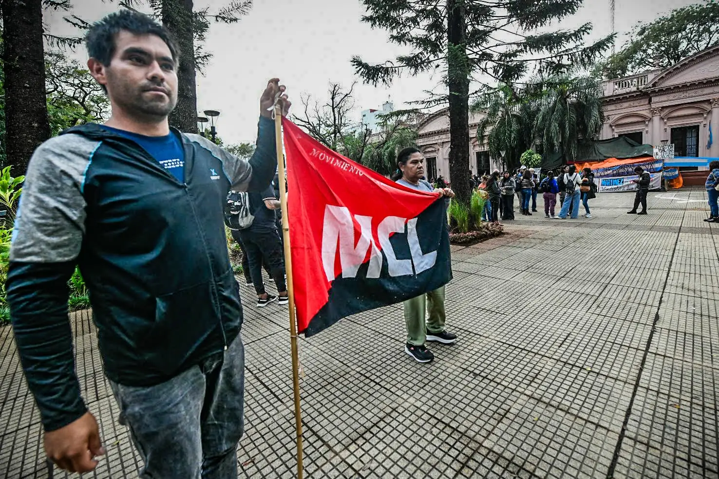 Ñande Kokué: campesino se manifestaron contra el desalojo