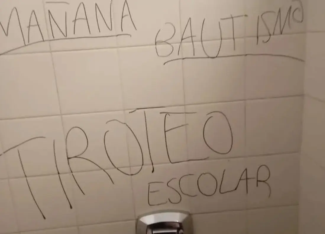 Tras la aparición de pintadas en colegios, la SPEPM activó protocolos