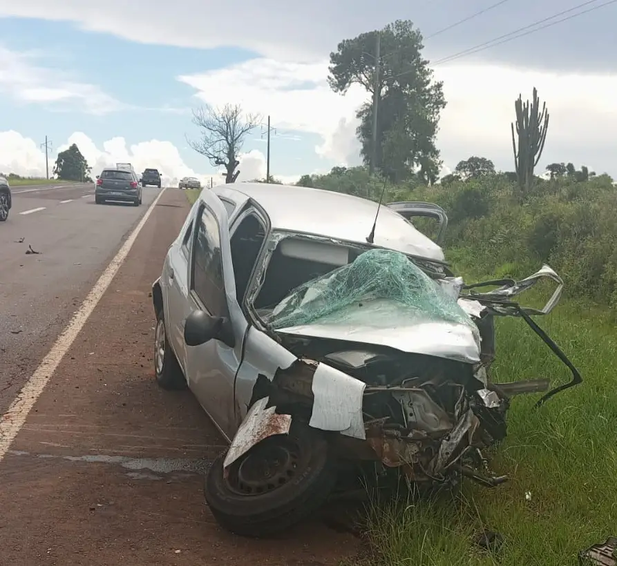 Choque frontal en Puerto Leoni, dejó una víctima fatal