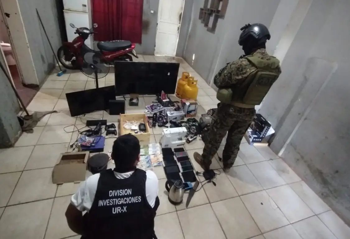 Golpe al narcomenudeo en Garupá: drones, drogas y robos