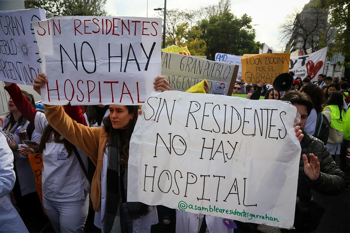 Todo listo para la “Gran Marcha a la Plaza de Mayo para defender al Garrahan, la salud pública y las infancias”