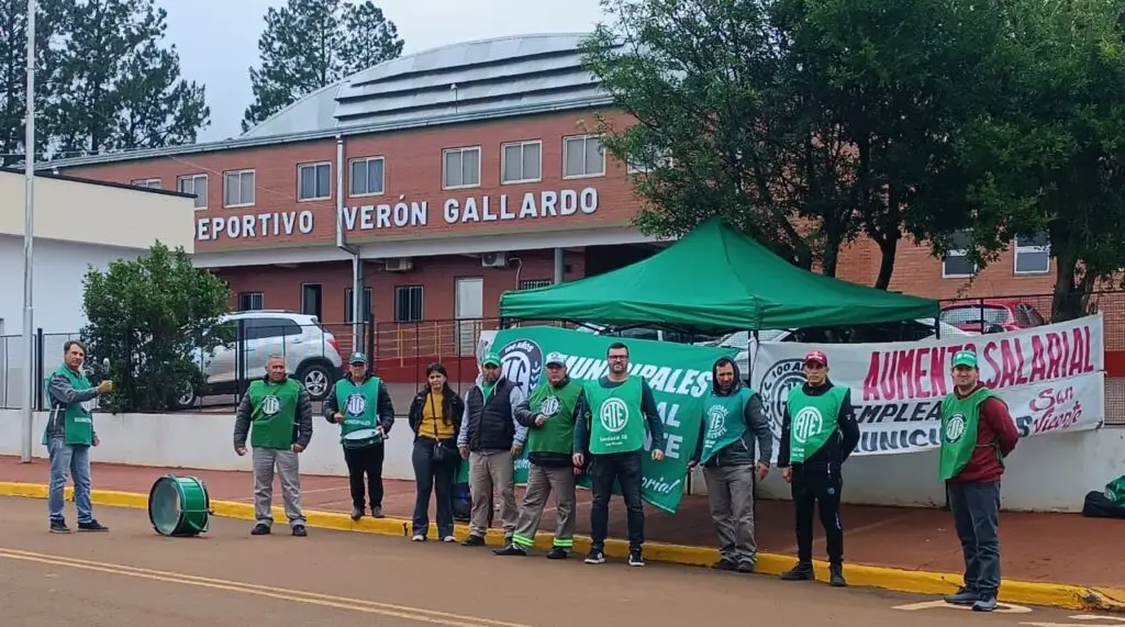 San Vicente: municipales están con un piso salarial es $419 mil