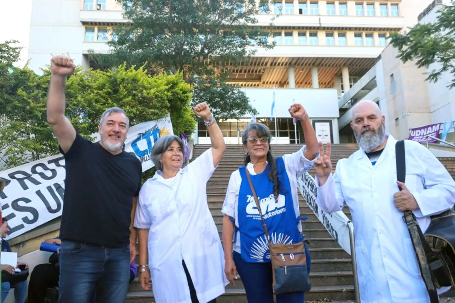 ATE repudió la condena judicial a Gurina y Sánchez