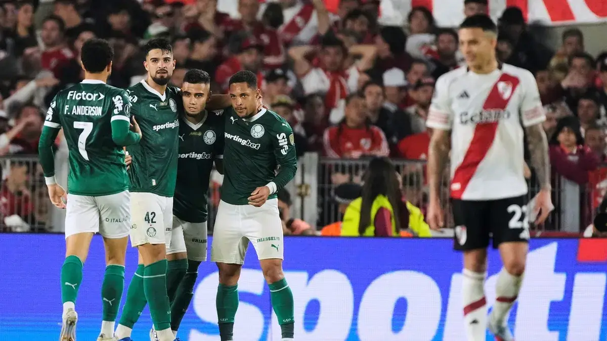 Copa Libertadores: River perdió con Palmeiras en la ida de los cuartos de final