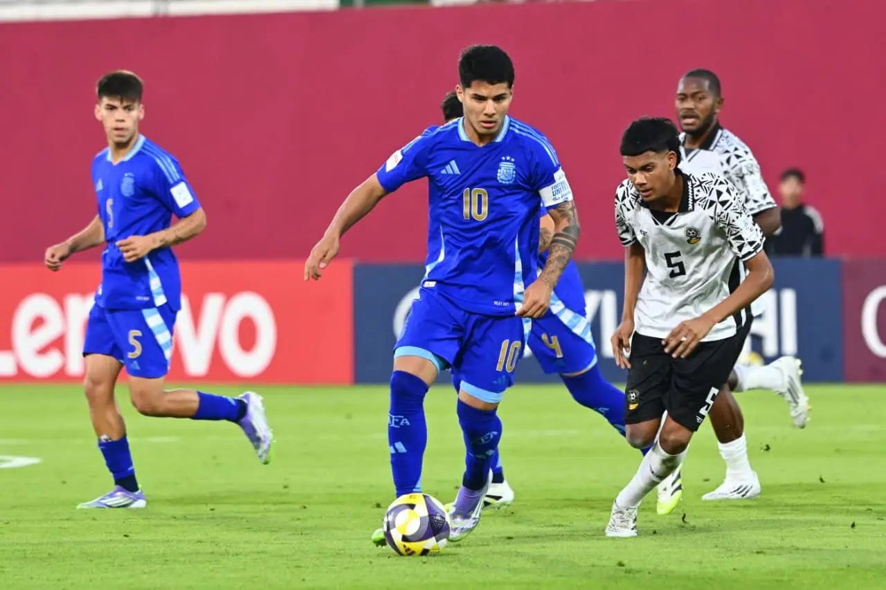 Mundial Sub 17: Argentina apabulló a Fiji