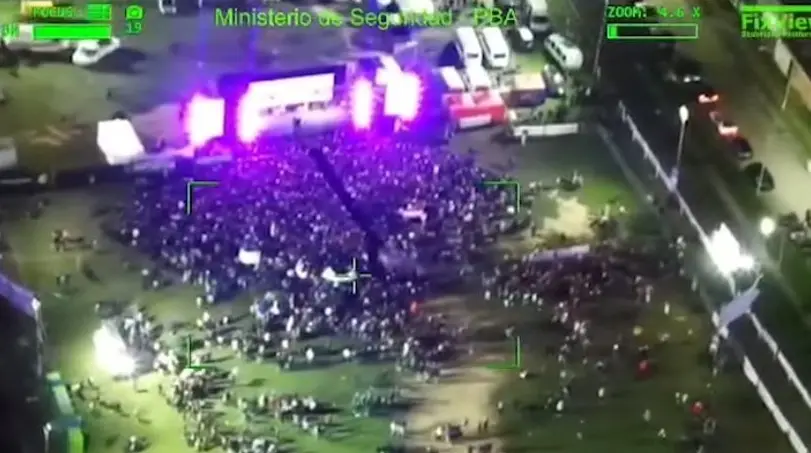 Deslucido cierre de campaña bonaerense de Milei