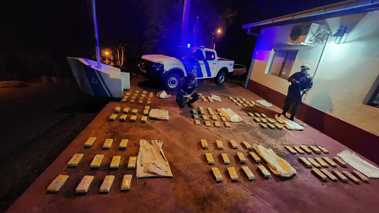 Secuestraron más de 97 kilos de droga en la Provincia