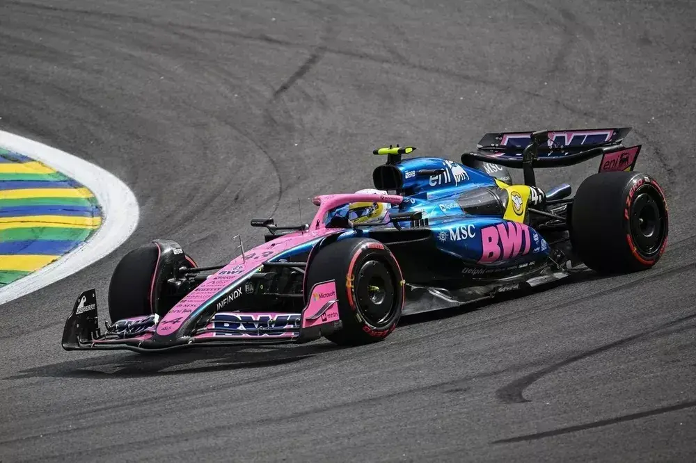 F1: Colapinto finalizó 15° en el GP de Brasil