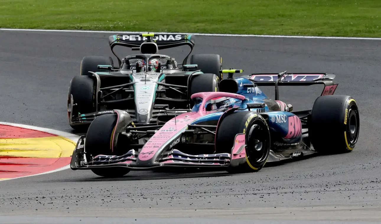 F1: Colapinto terminó penúltimo en el GP de Bélgica